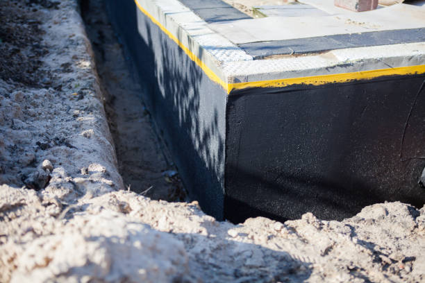 Professional Crawl Space Encapsulation technician working in Wilson, NY